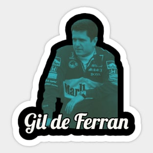 Retro Ferran Sticker